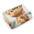 thumbnail image 4 of ZFLMY Giraffe Leaves Tree Modern Decorative Tea Towels 100% Polyester Soft Bath Towel Microfiber Hand Towel for Kitchens Bathrooms Showers 29.5x13.8 inches 29.5x13.8in, 4 of 6