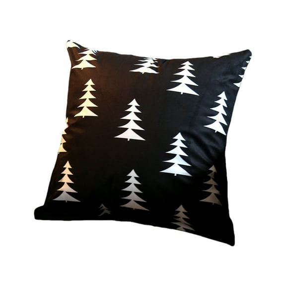 EUDIDV Christmas Ornaments Pillow Multicolor ColorPeach Skin Velvet Fabric Cushion Sofa Cushion Pillow Suitable For Living Room Sofa Bedroom Office Christmas Theme Xmas Tree Decor
