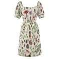 thumbnail image 6 of Cottagecore light green Dress Clothing dresses for women 2024 dress korean style summer women's dress 2024, 6 of 6