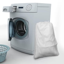 MLINS  Mesh Laundry Bag Washable Garment Bags for Travel Extra Large Heavy Duty White