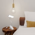 thumbnail image 4 of KALLORY Reading Light Portable Lamp LED Desk Lamp White Plastic 1 Set for Home Users, 4 of 8