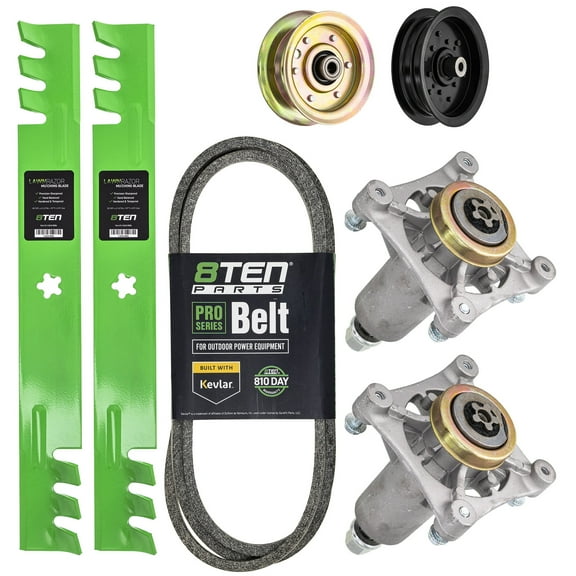 8TEN Blade Spindle Belt Idler Kit for Husqvarna Poulan 42 inch YTH2042 MK1005163