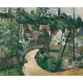thumbnail image 3 of Paul Cézanne 17x15 Black Modern Framed Museum Art Print Titled - Turn in the Road (About 1881), 3 of 5