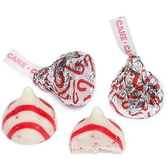 Hershey's Holiday Kisses - Candy Cane, 4.45 lbs 71 ounces