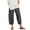 Dark Gray, variant on Women Pant Waist Crop Loose Colour Pure and Pants Harem Elastic with Pocket Women Casual Pants plus Size Women's Dress Pants for Work Business Casual Womens Pants Suit Casual Work Womens