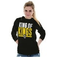 thumbnail image 4 of King of Kings Jesus Christ Believer Long Sleeve TShirt Men Women Brisco Brands S, 4 of 6