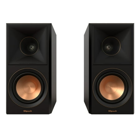 Klipsch - Reference Premiere Dual 5.25" 300-Watt Passive 2-Way Bookshelf Speaker (Pair) - Ebony