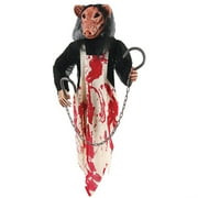 Butcher Pig 36 inch Hanging Prop Halloween Decoration