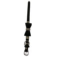 thumbnail image 5 of Methold Decoración para mascotas Cachorro Perro Gato Collar ajustable prop Correa Hebilla Rhinestone PULeather Suministros para perros negro XXS, 5 of 5