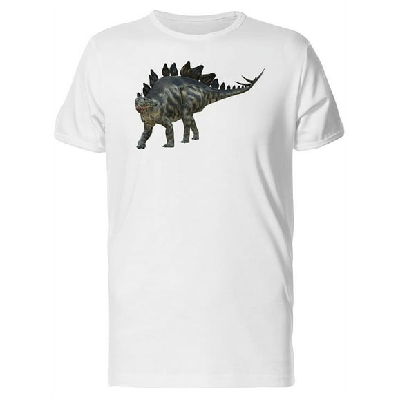 Realistic Stegosaurus T-Shirt Men -Image by Shutterstock, Male Large