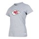 thumbnail image 2 of NFL Playera Aficionado Básica Kansas City Chiefs Gris para Mujer, Talla Mediana, 2 of 5