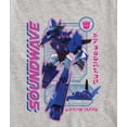 thumbnail image 3 of Transformers - Earth Spark - Soundwave - Youth Short Sleeve T-Shirt, 3 of 5