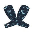 thumbnail image 2 of Haiem Beautiful Butterflies UV Protection Cooling Arm Sleeves for Men and Women UPF 50 Sun Sleeve, 2 of 8