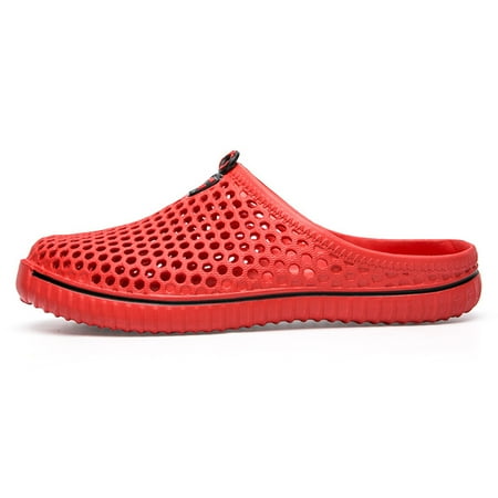 XDDST Mens Beach Sandals Flops Hollow Casual Couple Beach Unisex Out Sandal Flip Men Shoes Shoes Men s Rain Shoes