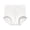 White, variant on Gyujnb Wide Seamless High Rise Maternity Panties Vertical Cable Textured Breathable Knit Full Under Bump Support Smooth Edge Soft Stretch Undergarment,L