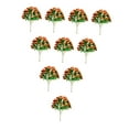 thumbnail image 1 of 10 piezas de modelos de árboles en miniatura para crear escenas, accesorios y suministros de decoración paisajística. 11 cm x 8 cm, 1 of 9