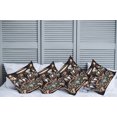 thumbnail image 2 of Ambesonne Dog Throw Pillow Cover 4 Pack, Funny Gentleman Animals Suits, 20", Brown Dark Green Grey, 2 of 7