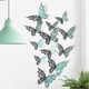 thumbnail image 4 of 12 Piezas De Decoración De Pared Con Mariposas Huecas En 3D, 3 Tamaños, Decoración Con Mariposas, Mariposas Talladas Huecas, Diseño Exquisito, Decoraciones Para Tartas De Fiesta, 4 of 6