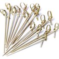 thumbnail image 1 of 200pcs Cocktail Picks Toothpicks 10cm Appetizer Picks For Cocktail Skewers, Cocktail Toothpicks, Cocktail Sticks, Cocktail Picks, 1 of 5