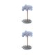 thumbnail image 4 of Cateissary Árboles de dinero de vida artificial anchos para una decoración versátil Árbol de cristal curativo artificial Aguamarinas elegantes aguamarinas 2piezas, 4 of 6