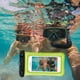 thumbnail image 1 of Funda para teléfono móvil con pantalla táctil, ideal para buceo, natación, 30 metros de resistencia IPX8, compatible con teléfonos de menos de 7 pulgadas. 2 fundas impermeables., 1 of 9