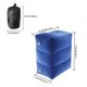 thumbnail image 2 of Worallymy Inflable Flocado Reposapiés Almohada Hogar Sala de estar Dormitorio Reposapiés Cojín Reposapiés Azul claro Worallymy JD735806150, 2 of 7