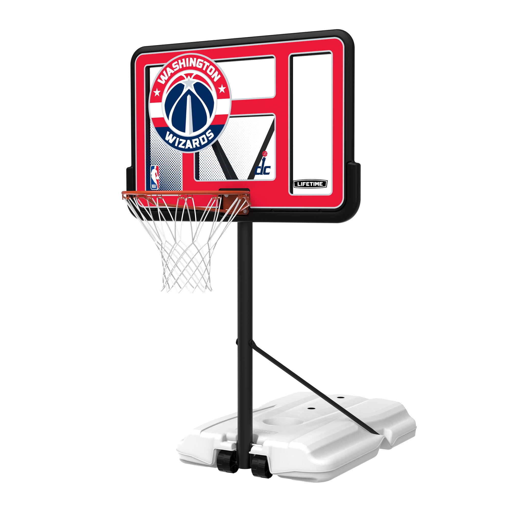 Lifetime NBA Washington Wizards Poolside Basketball Hoop, Outdoor