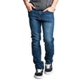 thumbnail image 5 of Men's Skinny Fit Stretch Raw Denim Jeans, Up To 42W, 5 of 5