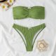 thumbnail image 4 of Trajes de Baño para Mujeres Sexy Tubo de Color Sólido Correa Superior Bikini, Traje de Baño Dividido para la Playa Y la Piscina, 4 of 9