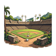 thumbnail image 6 of cartoon Baseball Stadium Stickers, Waterproof Baseball Stadium Sticker for Water Bottle Laptop Phone Cases Planner Skateboard Luggage Helmet Party Favor Decor, Ideal for Adults Teens Teacher Rewards, 6 of 9