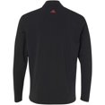 thumbnail image 4 of adidas Golf Mens Puremotion Mixed Media Quarter-Zip A195 -Black/Bold -3XL, 4 of 4