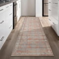 thumbnail image 4 of GLN Rugs Hattusa - Indoor, Machine Washable Area Rug 2'6"x10' Turkish Terra Home Carpet, All Ages, 4 of 8