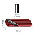 thumbnail image 5 of Fusipu SSD Heat Sink Ultra-thin Professional Aluminum Solid State Hard Disk Cooling Thermal Pad for M.2 SSD 2280, 5 of 8