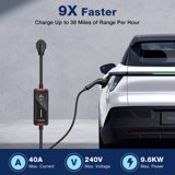 Photo inspiration: Fresh Look at Avapow Level 2 Portable Ev Charger 240V 40A Electric Car