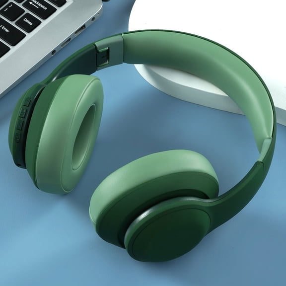 Bluetooth Wireless Headset – Sn81 Foldable Wireless Bluetooth LED Ear Headphones Built In Microphone Support Audio Cable And