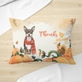 thumbnail image 3 of Happy Thanksgiving Rat Terrier with Turkey Pumpkins Autumn Vibes Pillow Cushion Double Sided Ratty Dog Lover Throw Pillow - 12018, 3 of 4