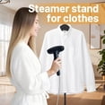 thumbnail image 7 of 2 Pack Shirt Display Stand, 32-63 Inch Height Adjustable Mannequin Torso for Vendors, T Shirt Clothing Display Stand Rack, Foldable Steamer Stand for Clothes Garment Retail, 7 of 7