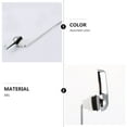 thumbnail image 3 of 2 Pcs Toilet Flush Lever Toilet Handle Toilet Tank Handle Single Push Flushing, 3 of 4