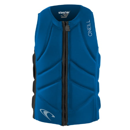 O'Neill Blue Slasher Competition Foam Waterskiing and Wakeboarding Vest, (Best Speed For Wakeboarding)