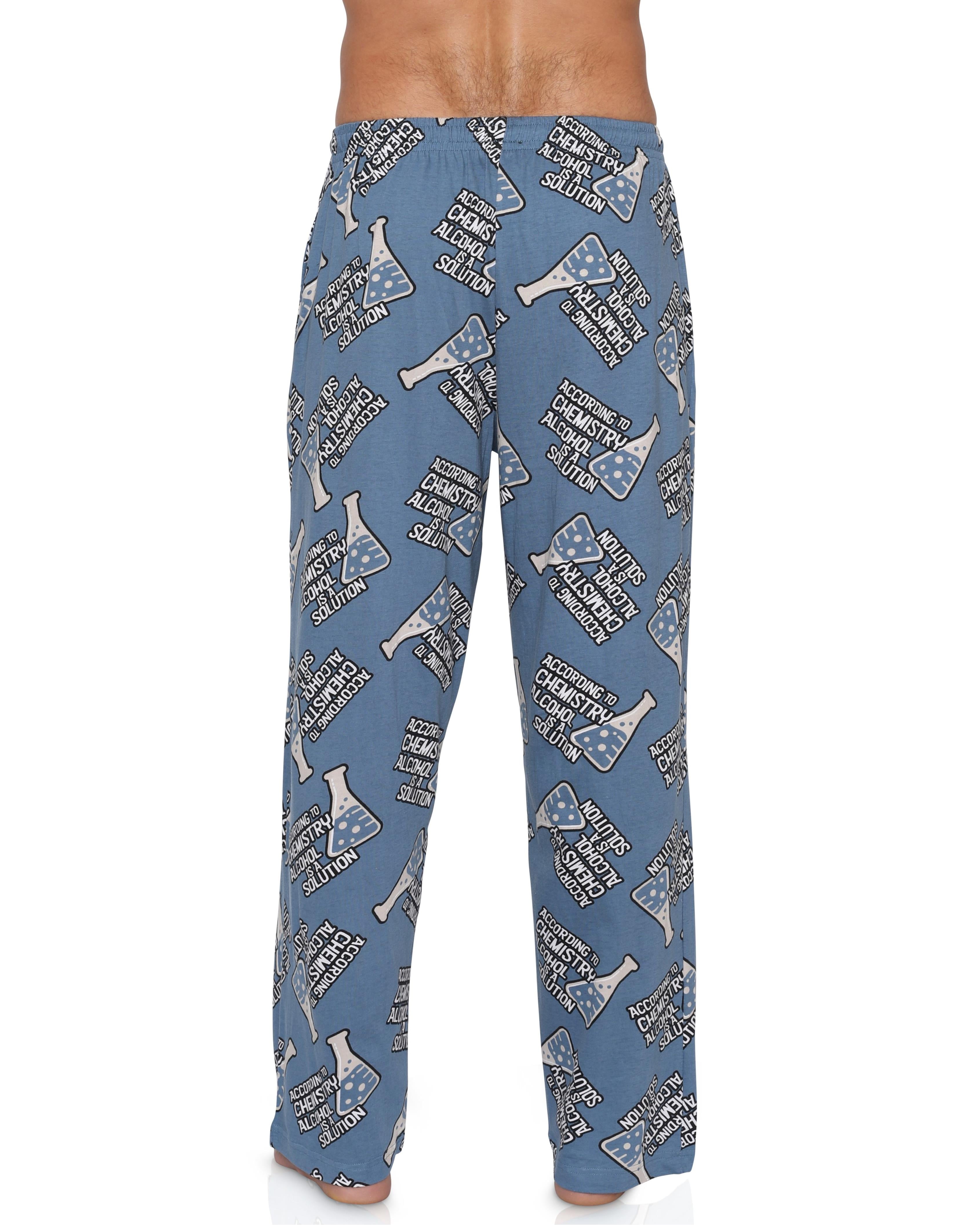Men's Fun Lounge Pants Boxers Printed Pajama Graphic Pants Loungewear ...