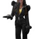 thumbnail image 1 of Women Winter Warm Snowsuit Outdoor Sports Pants Ski Suit Waterproof Jumpsuit, 1 of 5