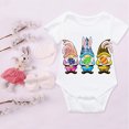 thumbnail image 2 of Odeerbi Baby Bodysuit Layette Onesie for Toddler Infant Newborn Girls Boys Easter Bunny Romper 2025 Casual Clothes White, 2 of 8