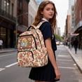 thumbnail image 6 of Bulopur Capybara Kids Backpack for Girls Boys, Kawaii Animal Print School Bag Lightweight/Breathable/Durable/Waterproof Multi-Pocket Book Bag for Kids 6-12, 6 of 7