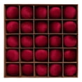 thumbnail image 2 of Qjidjing 25Pcs Christmas Tree Ball Ornaments, Flocked Christmas Ball Collection, for Xmas Tree Hanging Decor, Living Room, Indoor Holiday, 2 of 7