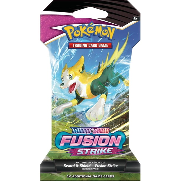 Pokémon Épée & Bouclier Fusion Booster Scellé 10 Card Pack de Jeu