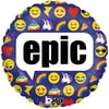 Loftus International B3-6715 18 in. Emoji Epic Balloon