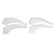thumbnail image 1 of 2 piezas de ganchos de silicona antideslizantes para las orejas de las gafas, soporte para la punta de la patilla claro y blanco, 1 of 9
