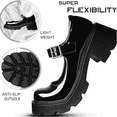 thumbnail image 6 of CHICVOMEY Vintage Mary Janes Shoes for Women Chunky Platform Mary Janes Pumps with Ankle Strap Mary Janes Dressy Shoes Casual & School, 6 of 8