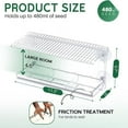 thumbnail image 2 of Clear Window Bird Feeder For Outdoors Mounted Strong Suction Cups 3 Larger Trays Size M, 2 of 8