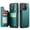Green, variant on for iPhone 13 Pro Case with Card Holder, Wallet Case for Women Men with RFID Blocking, Durable Leather Kickstand Magnetic Clasp Shockproof Phone Case for iPhone 13 Pro